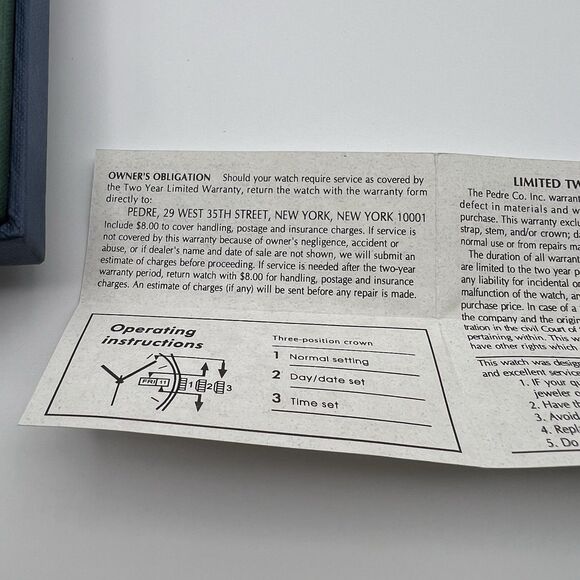 Emmett Kelly Jr. Clown Watch Pedre Limited Edition 659/2500 w/ Box & Paperwork - Picture 9 of 11